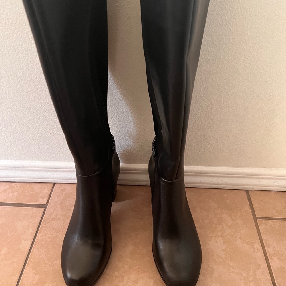 Ann Klein heeled boots. Never been worn